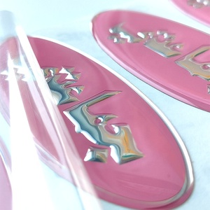 שקוף פוליאוריטן ג 'ל 3d doming לוגו יצרנים שרף מעל כרום כסף ויניל תווית pu כיפת מדבקות אפוקסי מדבקות - Product Image 4