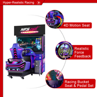 Wahlap - Machine de jeu d'arcade professionnelle NFS Takedown DX - Simulateur de jeu de course automobile