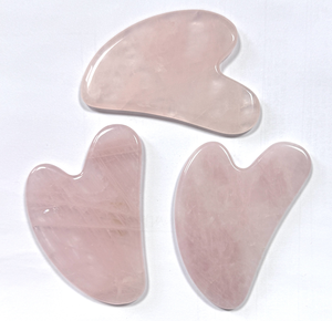 Rose Quartz Heart-Shaped Facial Massage Board for Skin Rejuvenation Home Use - Product Image 6