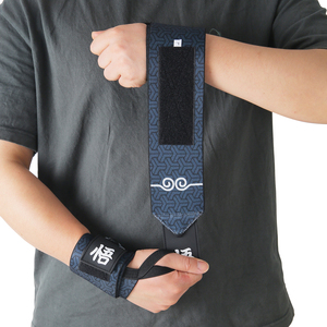 2025健身定制标志加厚健身房举重手腕支撑袖口健身房举重支架包 - Product Image 3