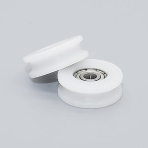 623ZZ Factory Direct Supply Bearing-Coated Plastic 3*17*6mm <b>Door</b> & Window <b>Rollers</b> with POM Wear-Resistant U-Groove Guide Wheels - Product Image 3