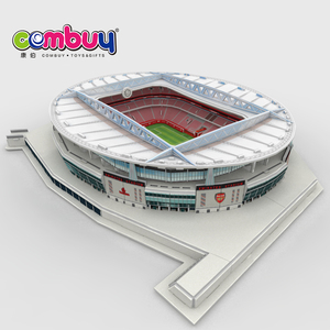 <span class=keywords><strong>Puzzle</strong></span> 3D de <span class=keywords><strong>football</strong></span> anglais, en papier, modèle d'assemblage, 108 pièces - Product Image 5
