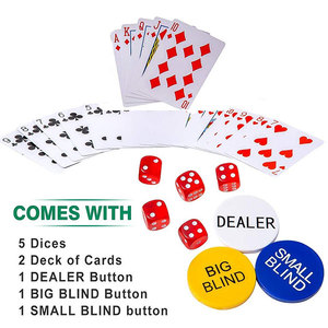 Ensemble de jeux de jetons de <span class=keywords><strong>poker</strong></span> PS de divertissement professionnel texas au design personnalisé de 300 pièces - Product Image 3