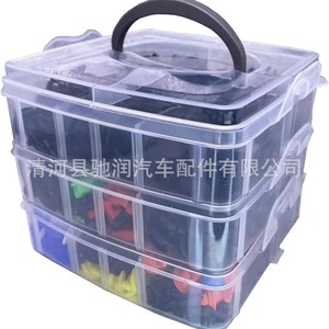 Auto Push Type Plastic <b>Clips</b> Kit 815Pcs 25 Types For Car Repair Replacement Fastener Removal <b>Tool</b> - Product Image 4