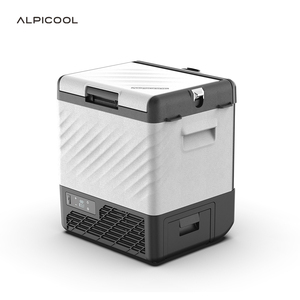 P22 -A <span class=keywords><strong>Alpicool</strong></span> Mini réfrigérateur Réfrigérateur-congélateur alimenté par batterie Compresseur solaire Pique-nique Camping <span class=keywords><strong>Glacière</strong></span> portable avec roues - Product Image 2