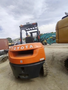 Gebruikt <span class=keywords><strong>Japan</strong></span> Origineel Merk <span class=keywords><strong>Toyota</strong></span> 50 Vorkheftruck 3Ton 5Ton Vorkheftruck Voor Verkoop - Product Image 6