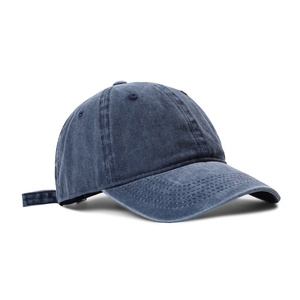 Women's Japanese Style Baseball Cap <b>Summer</b> Soft Top Black <b>Hat</b> Men's Retro Outdoor Duckbill Cap Washed Denim Cotton Letter - Product Image 2