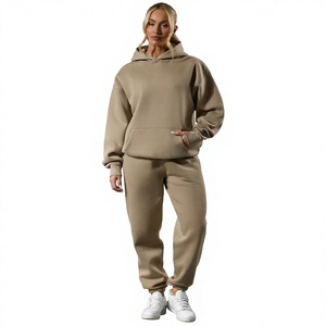 Custom <b>Women</b> Tracksuits Unisex Sweatsuits hIGH Quality <b>Women</b> <b>Sweat</b> <b>pant</b> and Hoodie Set Made By Pakistan - Product Image 1