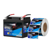 Étiquettes personnalisées Haoxuan pour batteries, rouleaux d'étiquettes industrielles, vente en gros, autocollants adhésifs durables en rouleau