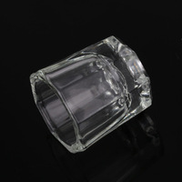 Ongles Cristal Dappen Manucure En Verre Coupe Ongle Acrylique liquide tasse avec couvercle Pour L'art Des Ongles Manucure Outils De Salon