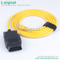 Ethernet to OBD2 Interface I C Coding Diagnostics Cable for BM F-Series Car