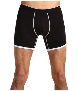 Caleçon en coton tissé, Boxer pour hommes, sous-vêtement de marque - Product Image 1