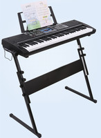 Best Selling Multifunctional 61-Keys Electronic Piano Students School Music Keyboard Lighting Digital Style Plastic Material 200