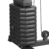 Station de musculation multifonctionnelle pour la maison avec pile de poids – Appareil de fitness pour entraînement à domicile