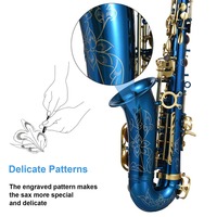 Laiton Gravé Mib E-Flat Alto Saxophone Sax Abalone Shell Boutons Instrument à vent avec étui Gants Nettoyage Tissu Ceinture Brosse