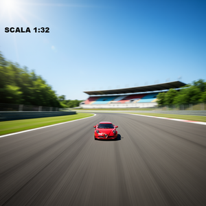 Voiture miniature Kinsmart Alfa Romeo 4C, échelle 1:32, jouet à action par traction arrière - Product Image 3