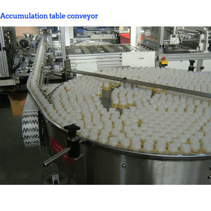 Fabrika özelleştirilmiş şişe birikimi masa üstü içecek için konveyör sistemi - Product Image 2