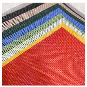Rollo de tela de malla Teslin Multicolor recubierto de PVC Anti-UV de 400g-600g, diseño moderno para silla de exterior y sala de estar - Product Image 3
