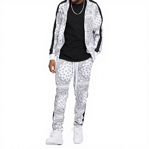 ชุดวอร์มฤดูหนาวแบบ unisex ระบายอากาศได้ดี เสื้อแจ็คเก็ตแบบซิปเต็มตัว กางเกงวอร์มเอวปรับได้ ชุดกีฬาสำหรับออกกำลังกายกลางแจ้ง พร้อมผ้าพันคอ - Product Image 3