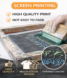 เสื้อยืดโอเวอร์ไซส์ลายกราฟิกสไตล์วินเทจสำหรับผู้ชาย ผ้าฝ้าย 100% สตรีทแวร์ พิมพ์ลายแบบดิสเทรส ฮิปฮอป รับสกรีนโลโก้ ดรอปชิปปิ้ง - Product Image 3