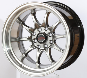 0376 Cerchi ใน Lega Universal Staggered 15x8J 15X9ล้อ<span class=keywords><strong>15</strong></span>นิ้ว PCD 4x10 0/114.3 4หลุม4Lugs Mags Rims สำหรับผู้โดยสารรถยนต์ - Product Image 2