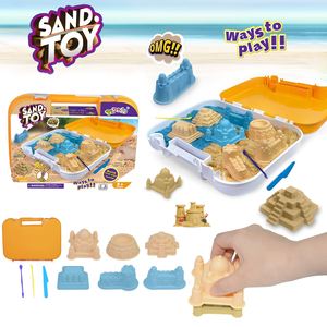 Nuovo arrivo fai da te per la sabbia magica giocattolo Set 1000g spazio dinamico <span class=keywords><strong>auto</strong></span> mare animali dinosauri educativi di ingegneria <span class=keywords><strong>auto</strong></span> per lo spazio sabbia - Product Image 4