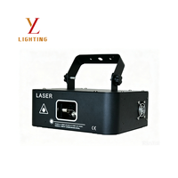 Projecteur laser de scène à balayage haute vitesse 1W RGB 30K-60Kpps pour DJ, discothèque, fête, club