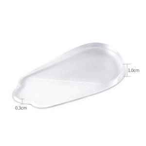 Semelles de talon en silicone pour la correction de supination et de pronation Inserts de chaussures adhésifs en gel pour le soutien de l'alignement des pieds - Product Image 2