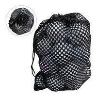 Sac de golf à cordon de serrage grande capacité, multi-tailles, en nylon, pour balles de golf – Vente chaude
