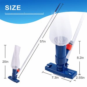 <span class=keywords><strong>Aspirateur</strong></span> à jet pour <span class=keywords><strong>piscine</strong></span> spa avec brosse de nettoyage et ensemble combiné pour piscines hors sol - Product Image 5