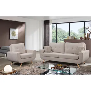 Kain alami Sofa ruang keluarga Set mebel pabrik pasokan langsung kombinasi gratis 3P sampai 1P Pelapis Sofa furnitur rumah