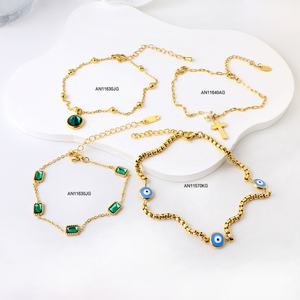 Luxury <b>Men</b> Stainless Steel Gold Color Charm Multilayer Bracelets & <b>Bangles</b> <b>for</b> Women New Pulseras Mujer, - Product Image 4