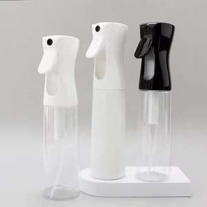 Bouteille pulvérisateur vide en plastique de 200 ml et 300 ml avec gâchette, pour brume continue, idéale pour les cheveux et les produits capillaires - Product Image 4