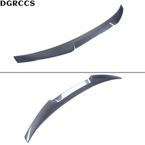 For A3 S3 RS3 8V Limousine Sedan M4 Style Carbon Fiber Rear Spoiler Trunk Wing 2013-2020 Carbon Fiber - Product Image 4