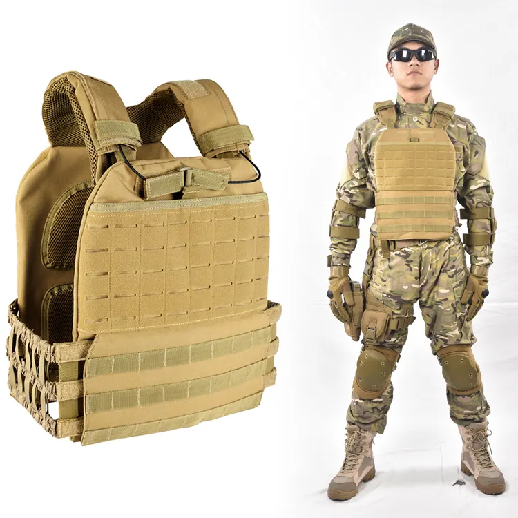 Laser cut police tactical vests, molle plate carrier army military tactical vests And other police & military supplies