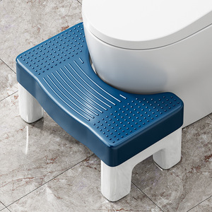 Toilet <b>Stool</b> Thickened Non Slip Step <b>Stool</b> For Adults Bathroom Safety Equipment White - Product Image 3