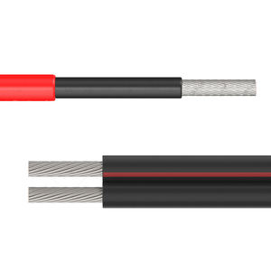 สายไฟฟ้าพลังงานแสงอาทิตย์ H1Z2Z2-K เคลือบดีบุกขนาด1000V <span class=keywords><strong>2</strong></span>.5มม. 4มม. 6มม. 10มม. ลวดทองแดง - Product Image 5