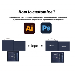Promotions en gros, personnalisation, bloc-notes A5 avec stylo, tasse à café, logo personnalisé, ensemble cadeau d'affaires <span class=keywords><strong>pour</strong></span> la remise <span class=keywords><strong>des</strong></span> diplômes, <span class=keywords><strong>pour</strong></span> hommes et étudiants - Product Image 2