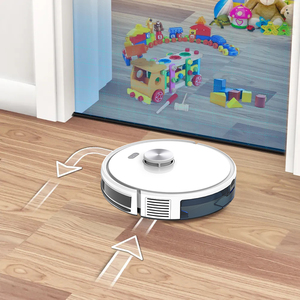BL30 5000Pa Mini Robot Aspirador Industrial Inteligente con Función de Fregado, Autolimpieza y Vaciado Automático del Depósito de Polvo, para Uso Húmedo/Seco en Hogares y Hoteles, Sin Escobillas - Product Image 4
