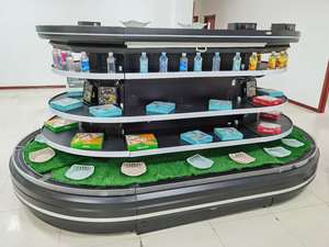 Semi multideck fruta industrial pantalla refrigerador para <span class=keywords><strong>tienda</strong></span> de fruta supermercado de equipos de refrigeración - Product Image 6