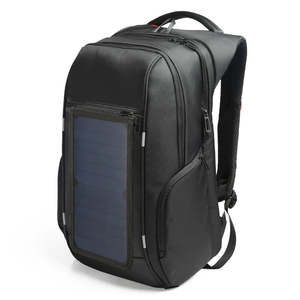 Sac à dos solaire Chargeur d'hydratation antivol pour ordinateur portable avec sac à eau de 21L - Product Image 2