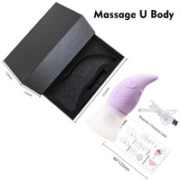 Leistungs starkes kabelloses 10-Gang-Brustmassagegerät USB-Netzteil für Erwachsene Vibratoren Nippels timulator Clip Sexspielzeug zum Nippel saugen