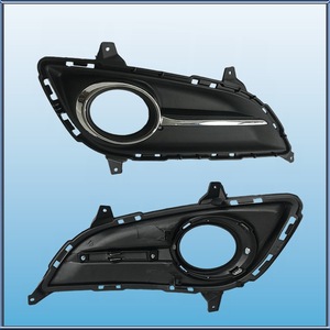 Cubierta de faro antiniebla para Hyundai Elantra 2011, material PC, embellecedor de luz delantera - Product Image 2