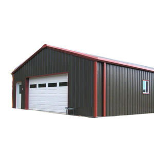Almacén/taller/cobertizo/hangar/edificios <span class=keywords><strong>de</strong></span> pasillo estructura <span class=keywords><strong>de</strong></span> acero duradera segura y barata personalizada - Product Image 6