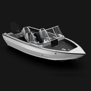 Barco de Pesca de Aluminio para 4 Personas con Motor para Uso en Lagos, al Mejor Precio del Fabricante Chino - Product Image 5