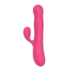 Vibrador de Punto G de Silicona con Doble Motor, Estimulador de Masaje Clitorial Insertable, Impermeable, Recargable por USB, Juguete Sexual <span class=keywords><strong>para</strong></span> Mujeres - Product Image 1