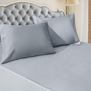Ensemble de literie en coton égyptien 1000TC personnalisable <span class=keywords><strong>housse</strong></span> de couette tissée en lin respirant pour la maison et l'hôtel avec broderie luxe haut de gamme - Product Image 5