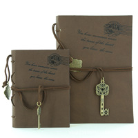 Carnet en cuir vintage créatif rétro, journal intime, carnet de notes, cadeau promotionnel, style agenda en cuir