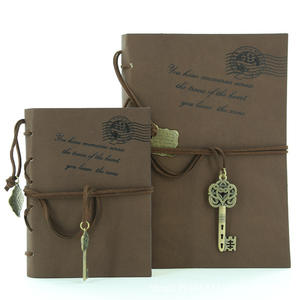 Carnet en cuir vintage créatif rétro, journal intime, carnet de notes, cadeau promotionnel, style agenda en cuir - Product Image 4