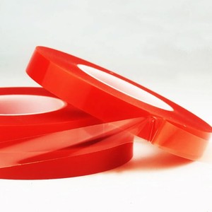 Super lungo 500m PVC doppio lato nastro ad <span class=keywords><strong>alta</strong></span> incollaggio poliestere acrilico PET per scatola e busta di sigillatura - Product Image 3
